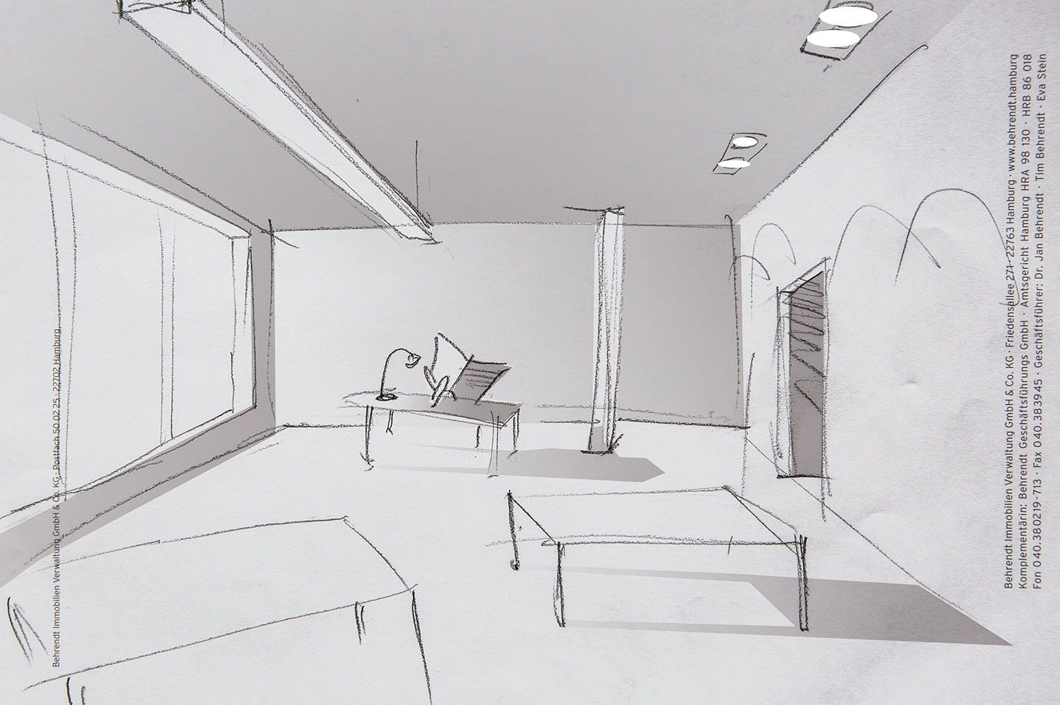 Skizze #6 Büro