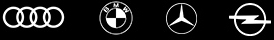 Audi - BMW - Mercedes - Opel